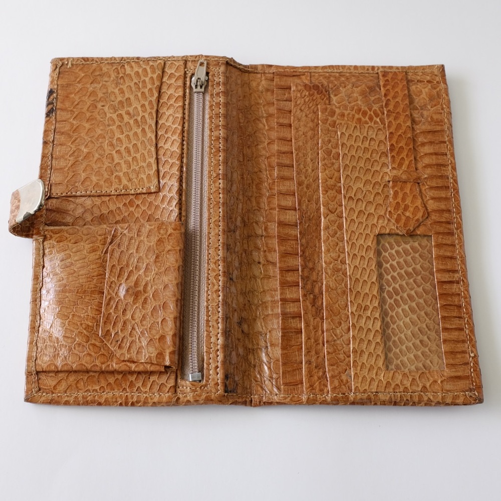 Genuine Python Leather Wallet - Picture 3 of 4